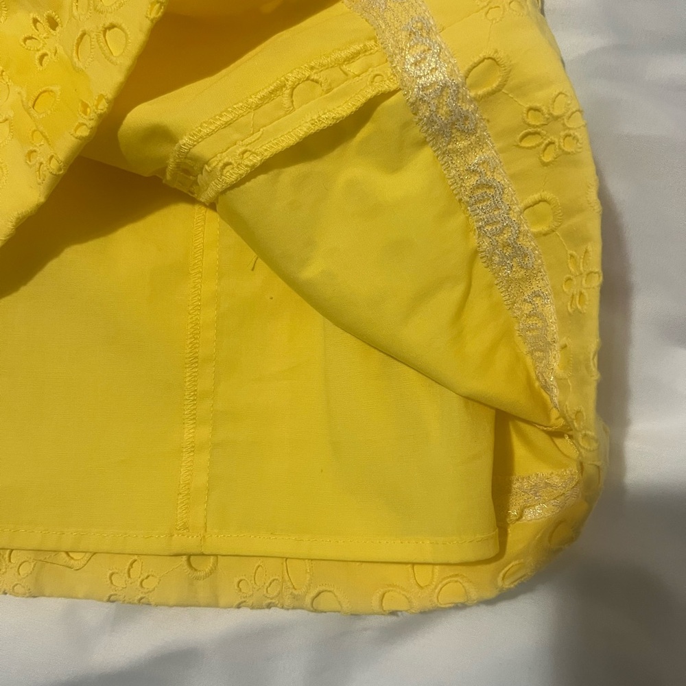 Lilly Pulitzer RAILEE Mini SHIFT DRESS St Tropez Yellow Size 2 Sleeveless Summer - Picture 13 of 15